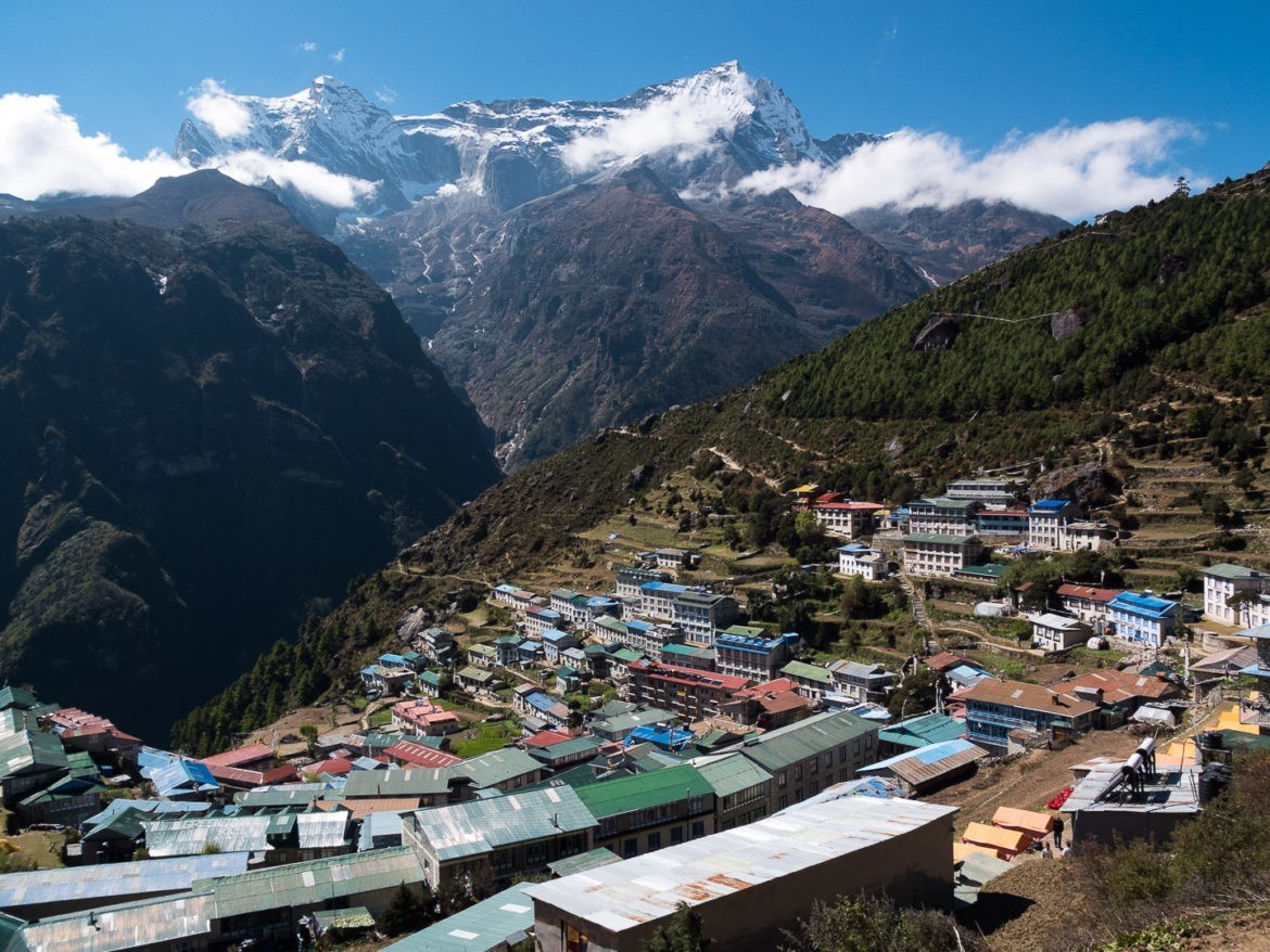 "Kocioł" Namche Bazar (3440m)