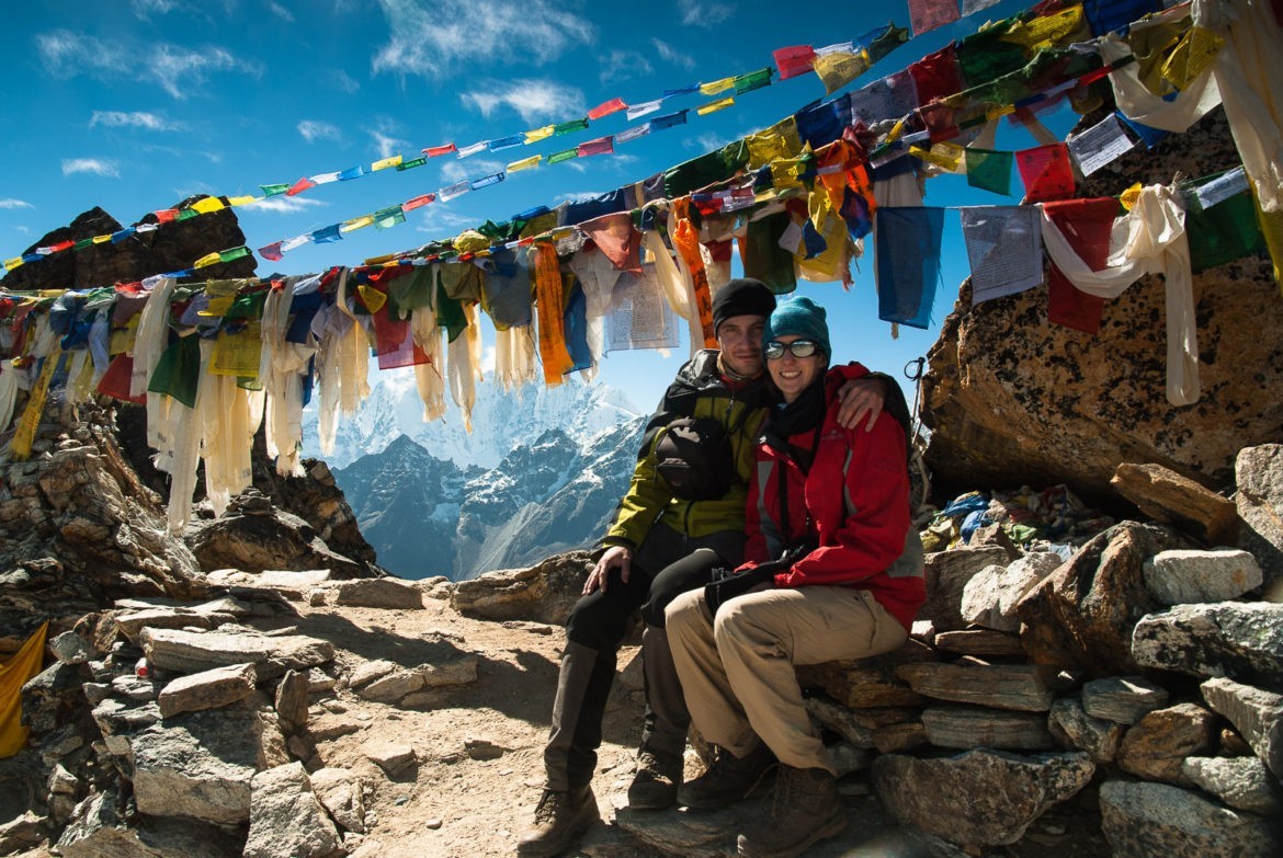 My na przełęczy Renjo La