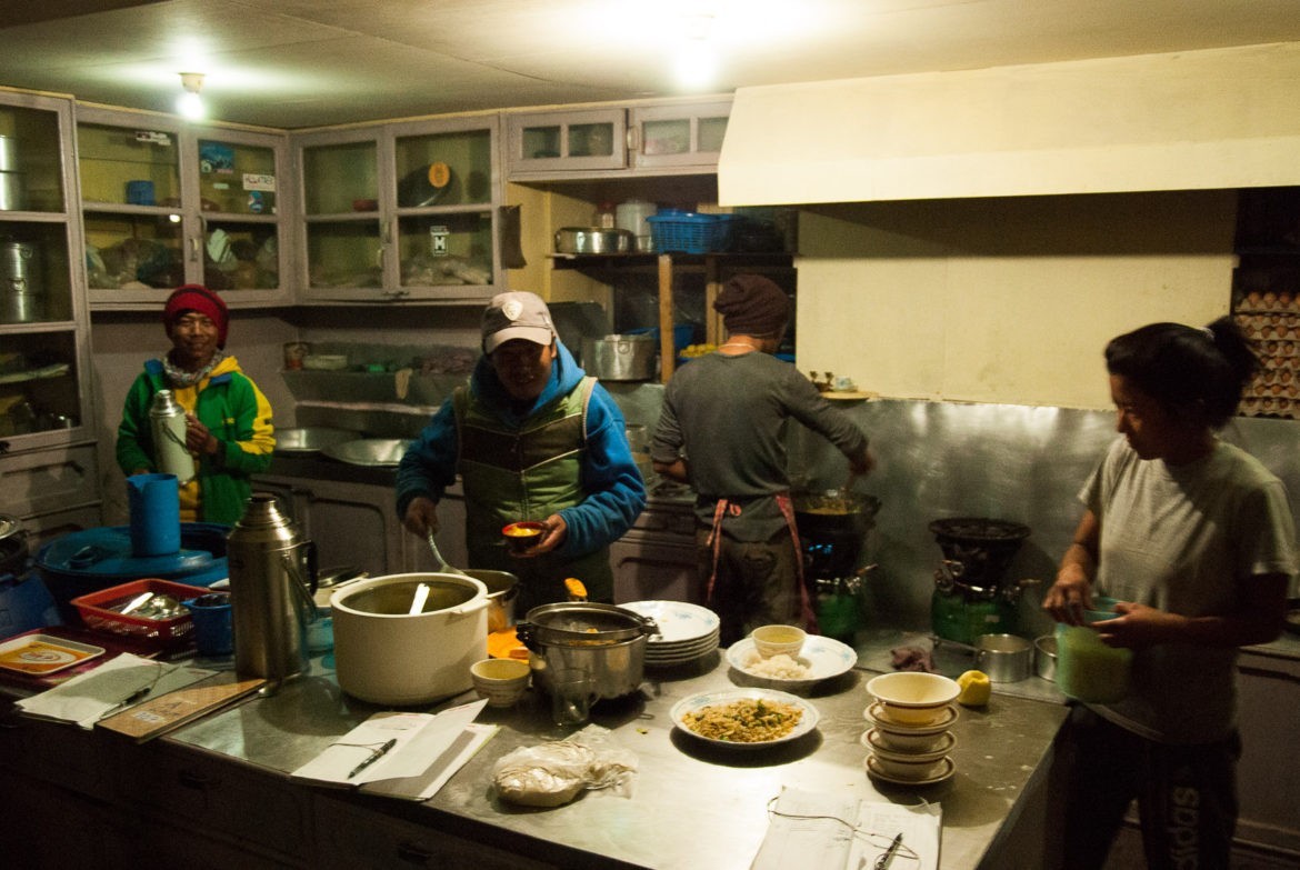 Szybkość działań w kuchni robiła wrażenie.