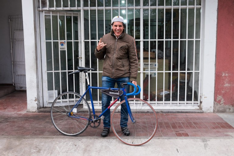 Andres gościł nas w Mendozie. Sympatyczny rowerowy pasjonat