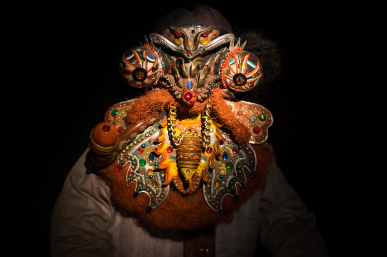 Maska z Muzeum Etnograficznego w La Paz