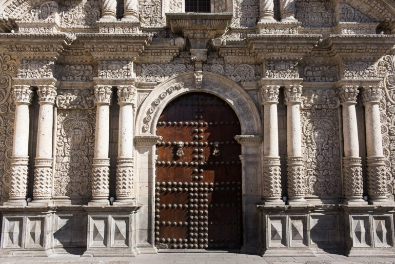 Jeden z kościołów w centrum Arequipy