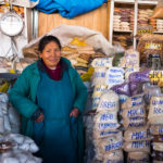Portret sprzedawczyni z targu San Pedro