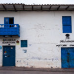 Niebieskie balkoniki