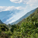 Pożar stoku kilka kilometrów od naszego szlaku