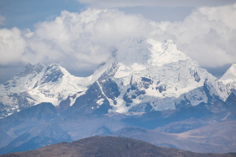 Yerupaja (6635 m n.p.m.), najwyższy szczyt Cordillera Huayhuash