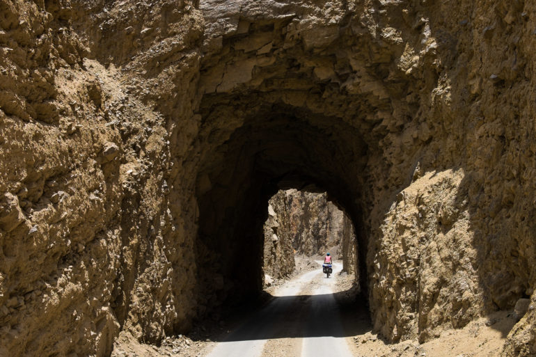 Jeden z tuneli w Cañón del Pato