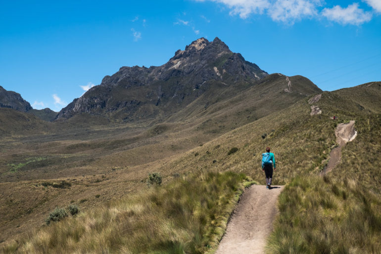 Wyjście na wulkan Pichincha