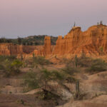 Wczesny poranek na Pustyni Tatacoa